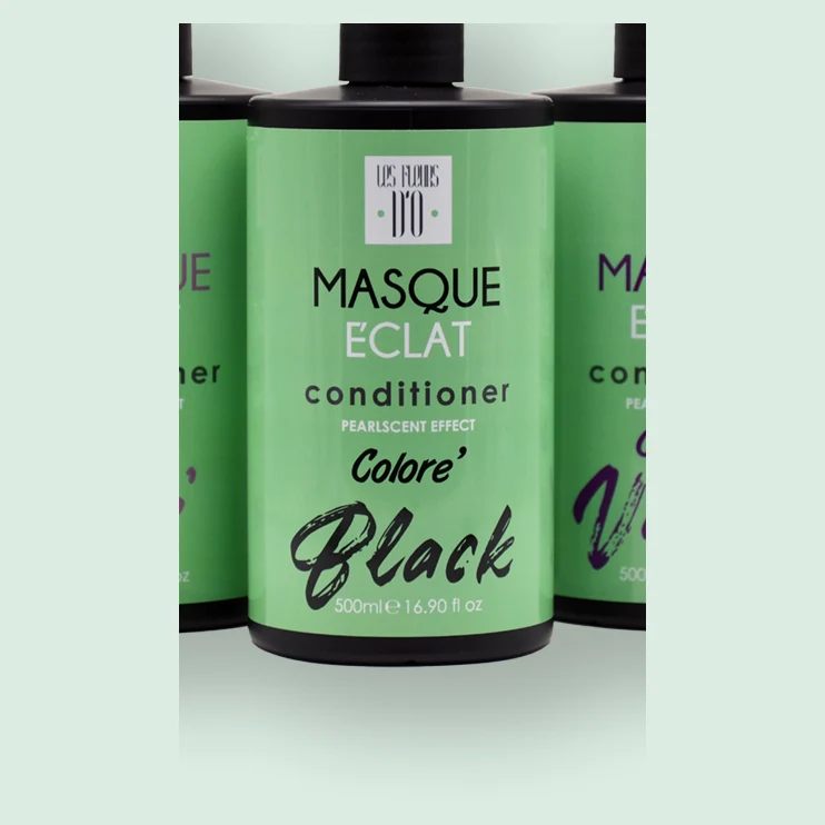 Masque Éclat Kleurende Conditioner Black 500 ml