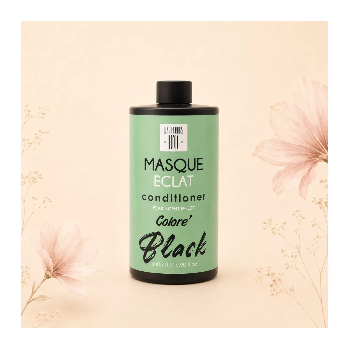 Masque Éclat Kleurende Conditioner Black 500 ml